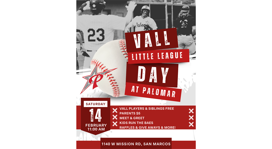 Palomar College Little League Day